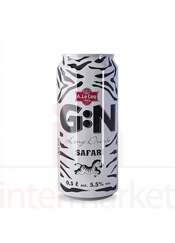 Alkoholinis kokteilis G:N Safari 5,5% 0,5L
